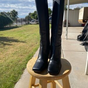 Charles David Black Over the Knee Boots